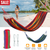 Double Hammock 2 Person Canvas Hanging Hammock Swing Bed 