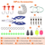 101Pcs Fishing Lures Kit Soft Plastic Fishing Baits Set
