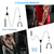 8Pcs Cable Pulley System Gym