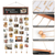 Wooden Hanging Picture Frame Photo Display String Ropes 