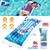 72" Inflatable Pool Float Raft Float Lounge Swimming Pool Mat