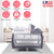 Portable Baby Crib Foldable Baby Beside Bassinet Wheel Lock