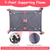 Portable Baby Crib Foldable Baby Beside Bassinet Wheel Lock