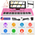61 Keys Digital Music Electronic Keyboard Electric Musical Piano