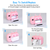 3 Rolls Kids Instant Camera Refill Print Paper 