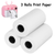 3 Rolls Kids Instant Camera Refill Print Paper 