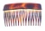 Large Lip French Back Comb (Tortoise Shell or Black)