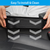 2Pcs Car Console Side Organizer Car Seat 