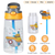 16.2Oz Leak-proof Kids Water Bottle 