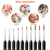 10Pcs Miniature Detail Paint Brush Set