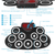 10 Pads Electric Drum Set 