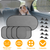 5 Pcs Car Sun Shade Side Rear Window Screen Mesh Cover 