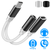 USB Type C to 3.5mm Aux Audio Charging Adapter
