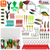 94Pcs Fishing Lures Kit Soft Plastic Fishing Baits Set