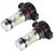 2PCS 1100LM 100W 5202 H16 LED Fog DRL Light Bulb