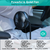 Car Cooling Fan Portable Car Cup Holder Fan 