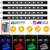4PCS 36LEDs 12V Car Atmosphere Light 