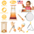 8Pcs Toddler Musical Toys Wooden Montessori Musical Instruments