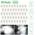 50Pcs/Kit LED Car Light Bulb