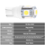 50Pcs/Kit LED Car Light Bulb