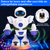 Electric Dancing Robot Toy Smart Singing Robot Space Walking Robot 