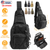 Men Tactical Sling Backpack Sling Chest Bag
