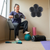Music Boxing Machine Electronic Wall Target Punching Pad LED