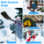 Aluminum Snow Shovel Portable Lightweight 