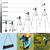 Portable Camera Tripod 45" Adjustable Camera Stand