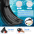 Swim Snorkel Short Fins Flippers Adjustable Open Heel Flippers 