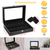 12 Slots Faux Leather Watch Box 