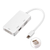 Mini DisplayPort Thunderbolt to HDMI DVI VGA Adapter