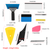 8 Pcs Car Auto Film Tool Kit Vehicle Vinyl Film Window Tint Wrap Tool 