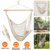 Hammock Chair Hanging Rope Seat 