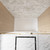 60" Gold Glass Sliding Closet Doors