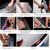 35.8x2.8in Car Rear Bumper Protector Strip Sticker
