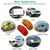10Pcs LED Car Truck Marker Light 5Pcs Amber 5Pcs Red Trailer RV Marker