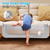 57.48IN Extra Long Toddler Bed Rail Guard Foldable Mesh Safety Kid