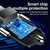 3 Port Fast LED Car Charger + 3 in 1 Cable Combo 