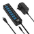 7 Port USB 3.0 5GBPS Data Hub Adapter Splitter Expander 