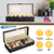 6 Slots Faux Leather Watch Box