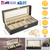 6 Slots Faux Leather Watch Box