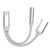 USB Type C to 3.5mm Aux Audio Charging Adapter 