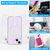 Magnetic Clear Phone Case Shockproof Transparent Phone Cover 
