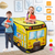 Kids Play Tent Foldable Pop Up School Bus Tent 