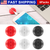 6 Packs Cable Clips Adhesive Wire Cord Clamps 