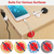 6 Packs Cable Clips Adhesive Wire Cord Clamps 