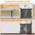 Baby Security Gate Retractable Door Extra Wide Child
