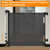 Baby Security Gate Retractable Door Extra Wide Child