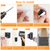 Baby Security Gate Retractable Door Extra Wide Child